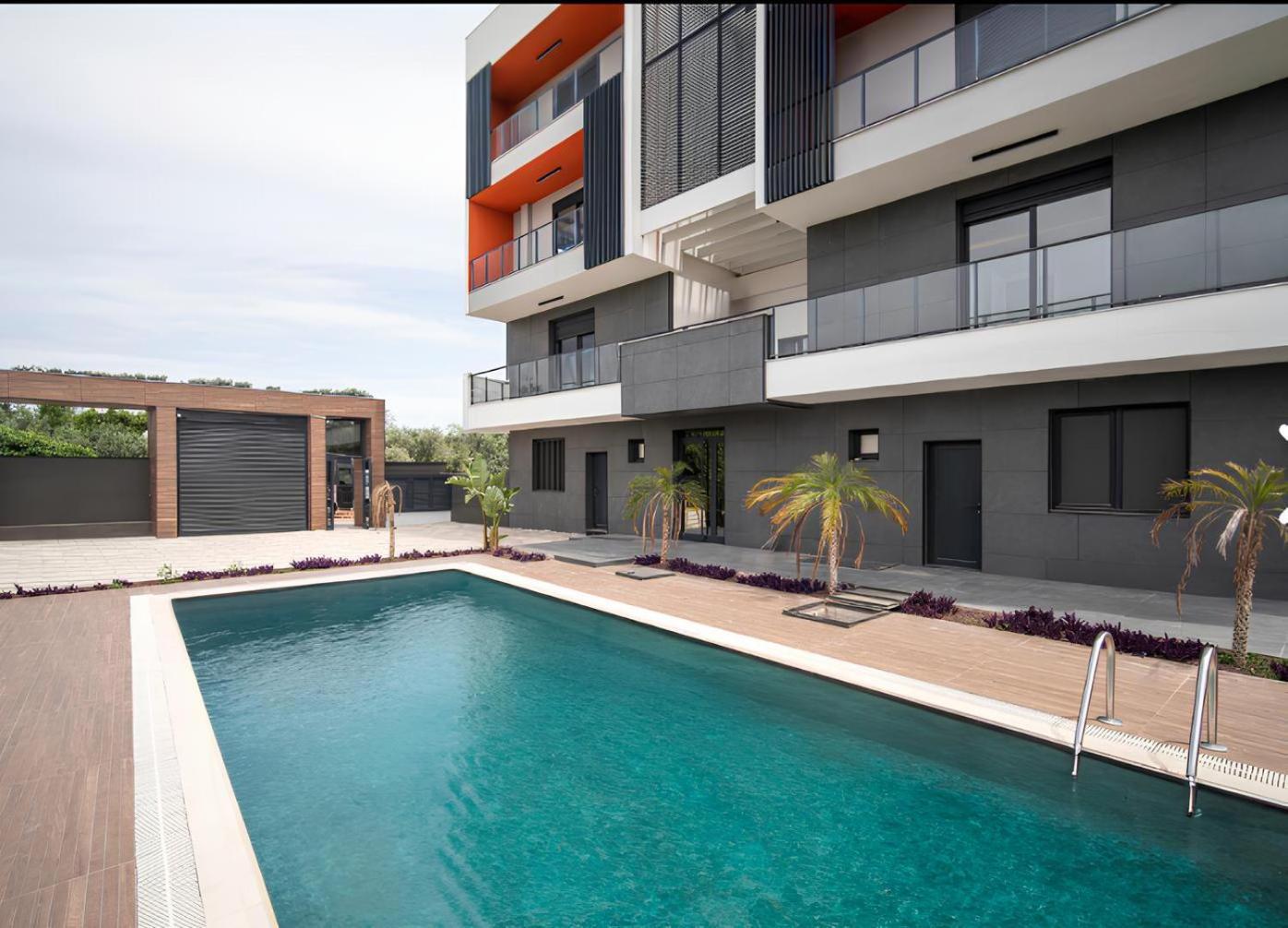Antalya Havalimanina Yakin Havuzlu 1+1 Lux Daire Eksteriør bilde